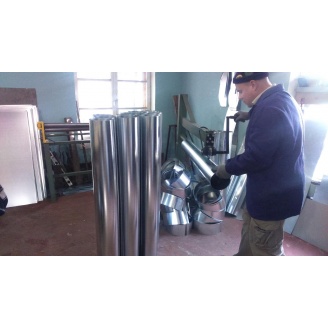 Изготовление вентиляционных систем из оцинкованной стали